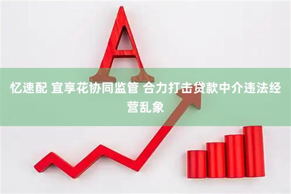 忆速配 宜享花协同监管 合力打击贷款中介违法经营乱象