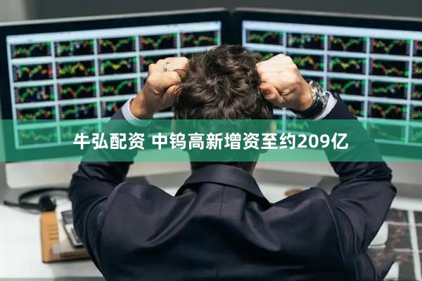 牛弘配资 中钨高新增资至约209亿