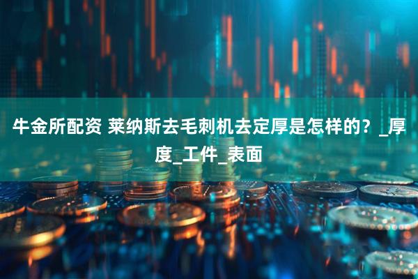 牛金所配资 莱纳斯去毛刺机去定厚是怎样的？_厚度_工件_表面
